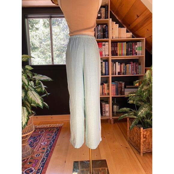 Linen Pants Blue - Picture 3 of 6